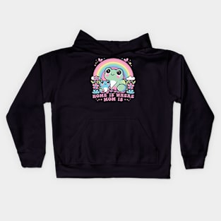 Home Is Where Mom Is Kids Hoodie